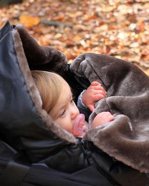 7AM Enfant Waxed Forest POD – Weatherproof Baby Stroller Bag