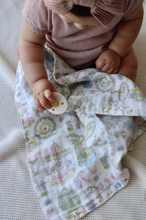 Delicate Muslin Lovey - Little Threads