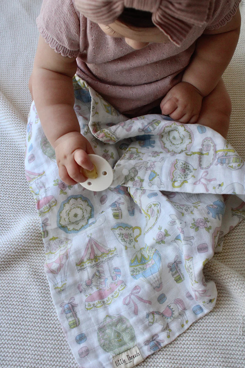Delicate Muslin Lovey - Little Threads