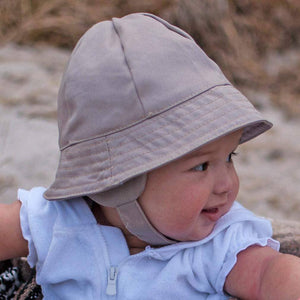 Sand Hat With Chinstrap Baby & Toddler: 0-3 Months