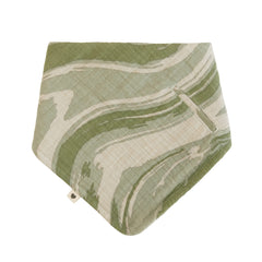 BIBS TIE DYE BANDANA BIB SAGE