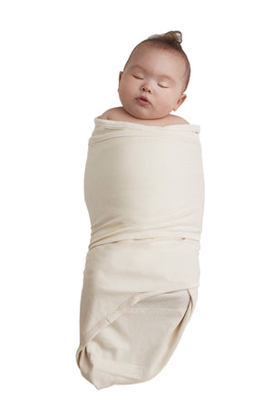 Miracle Blanket- The #1 Pediatrician-recommended Swaddle - Natural Beige Miracle Blanket