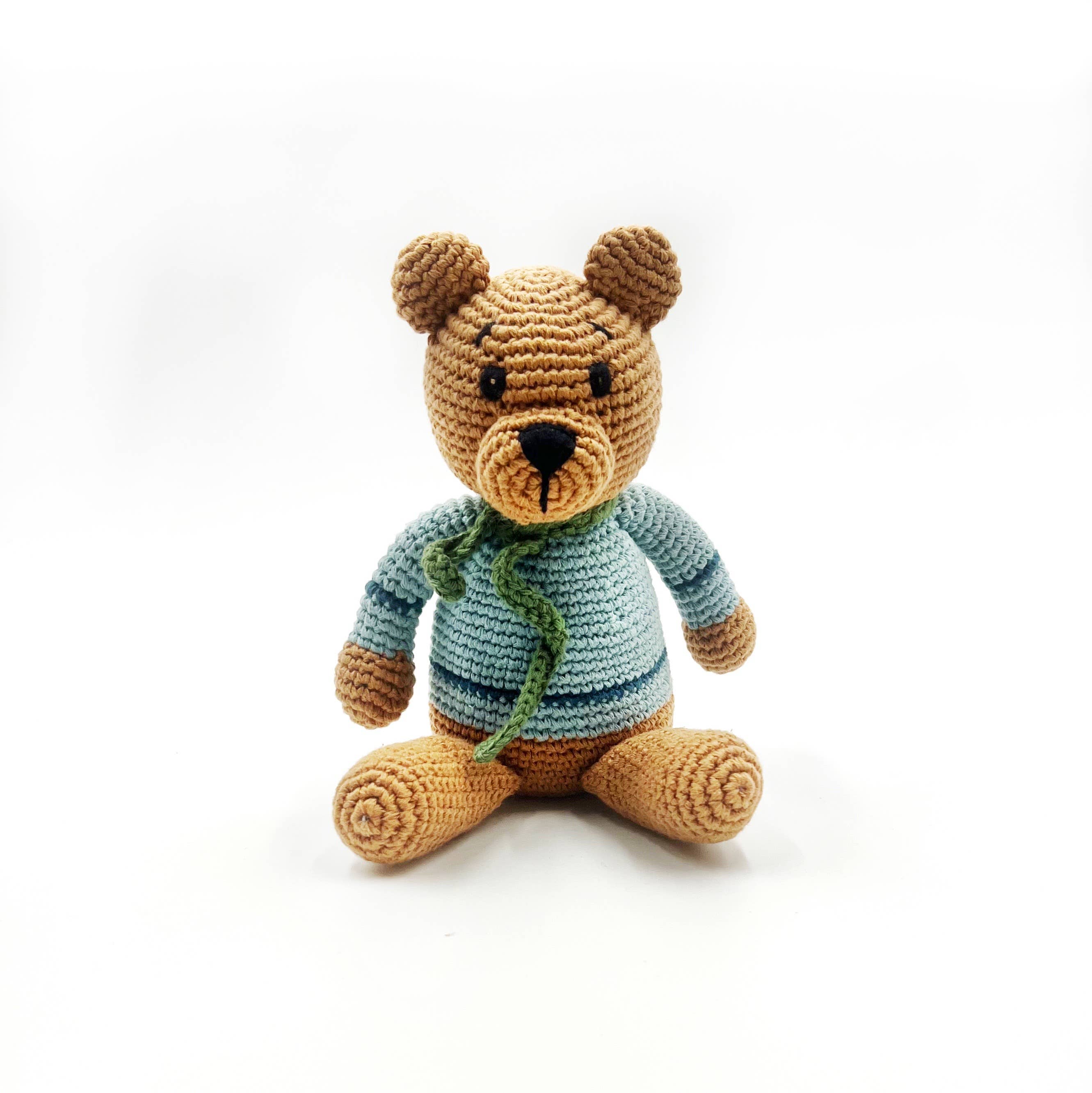 Pebble - Plush Teddy Bear Stuffed Animal: Duck Egg Blue