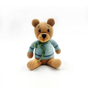 Pebble - Plush Teddy Bear Stuffed Animal: Duck Egg Blue