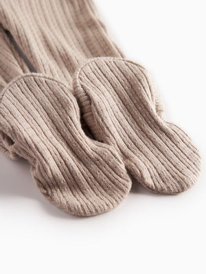 Organic Cotton Pointelle Newborn Footie by MarMar Copenhagen