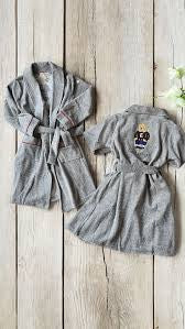 Crew Navy Bear Robe