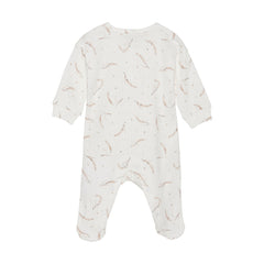 Fixoni Egret Wheat Rib Footie