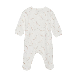 Fixoni Egret Wheat Rib Footie