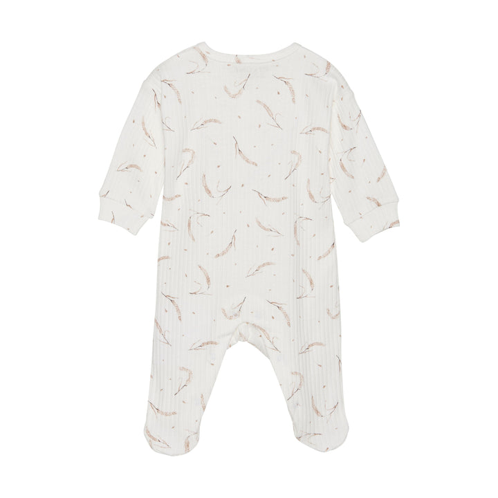 Fixoni Egret Wheat Rib Footie