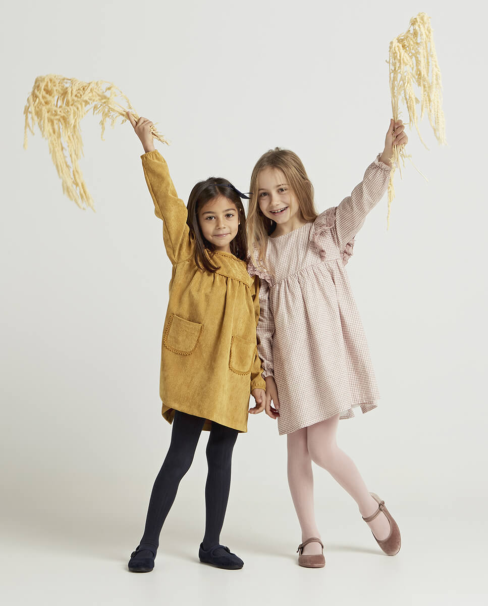 Babidu Baby Girl Mimosa Dress with Pockets