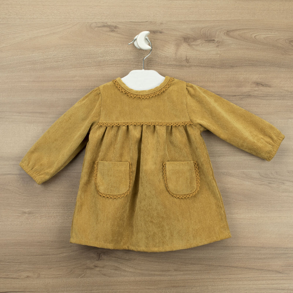 Babidu Baby Girl Mimosa Dress with Pockets
