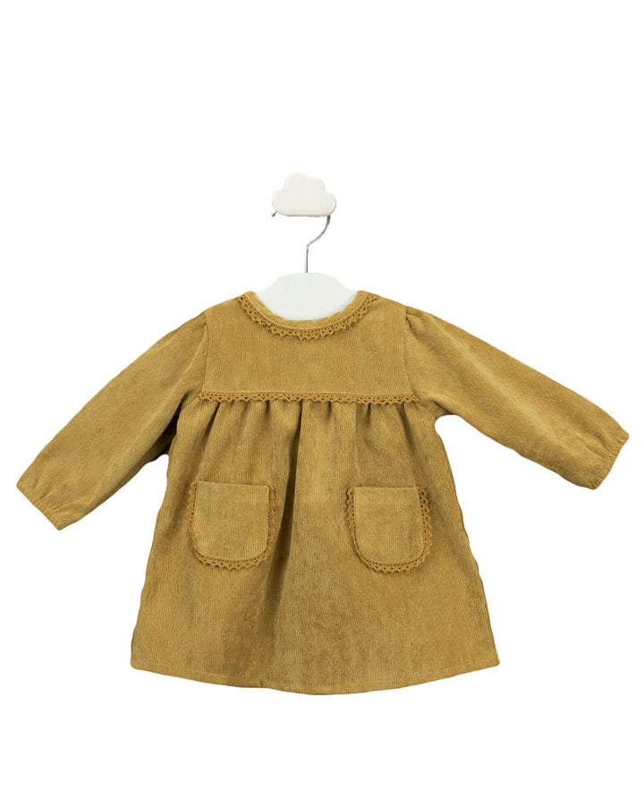 Babidu Baby Girl Mimosa Dress with Pockets