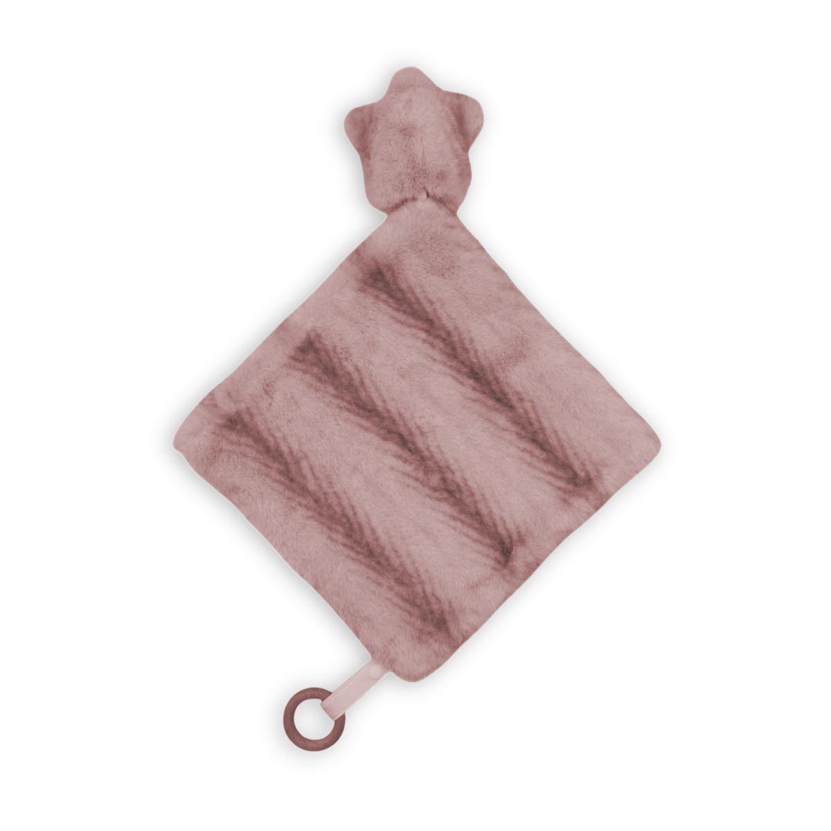 Ritz Mauve Chevron Design Plush Lovey