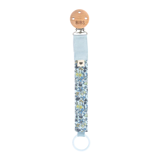 Bibs x Liberty Fabric Pacifier Clip | Stylish & Secure Dummy Holder