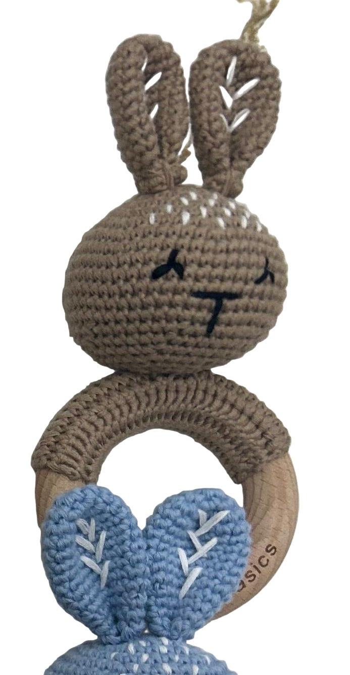 Pretty Little Basics Bunny Rattle