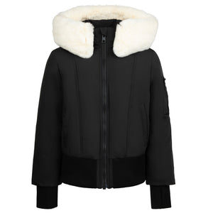 Pramie Ivory Rabbit Girls Jacket 14–22 | Elegant Faux Fur Winter Coat