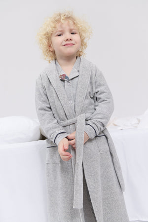 Crew Navy Bear Robe