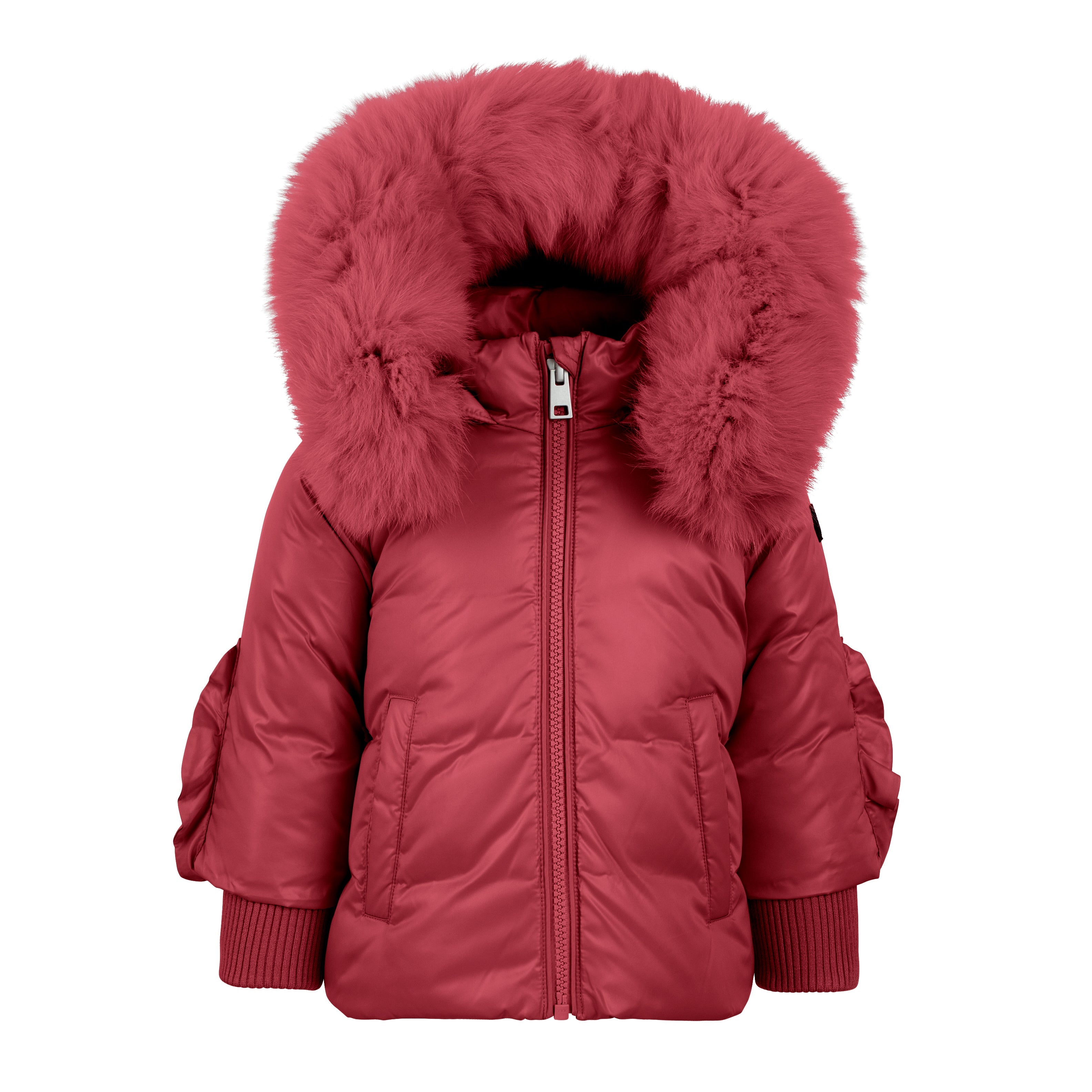 pramie girls cherry ruffle jacket