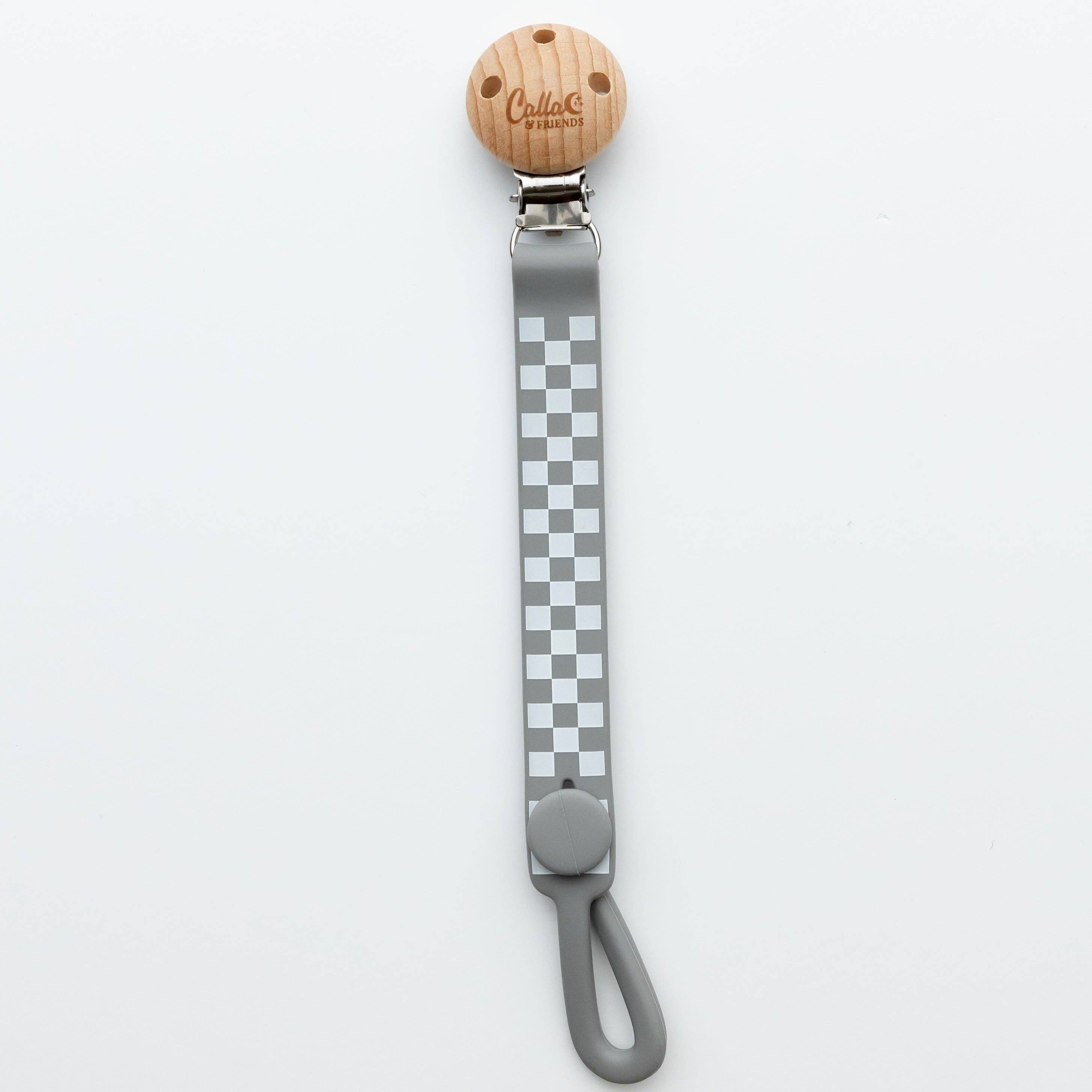 Calla & Friends - Nash Everything Clip - Checkered: Petal Pink