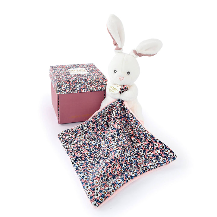 Doudou Et Compagnie - Boh'aime Pink Bunny Puppet with Doudou
