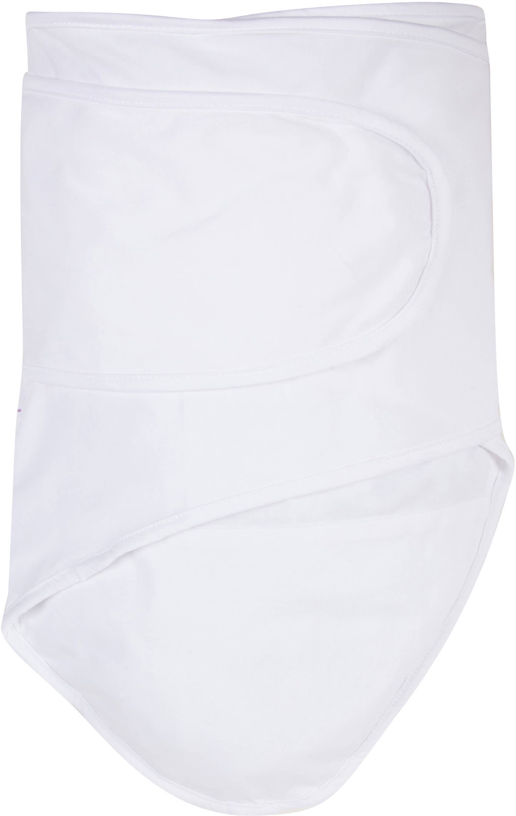 Miracle Blanket- The #1 Pediatrician-recommended Swaddle - Solid White Miracle Blanket