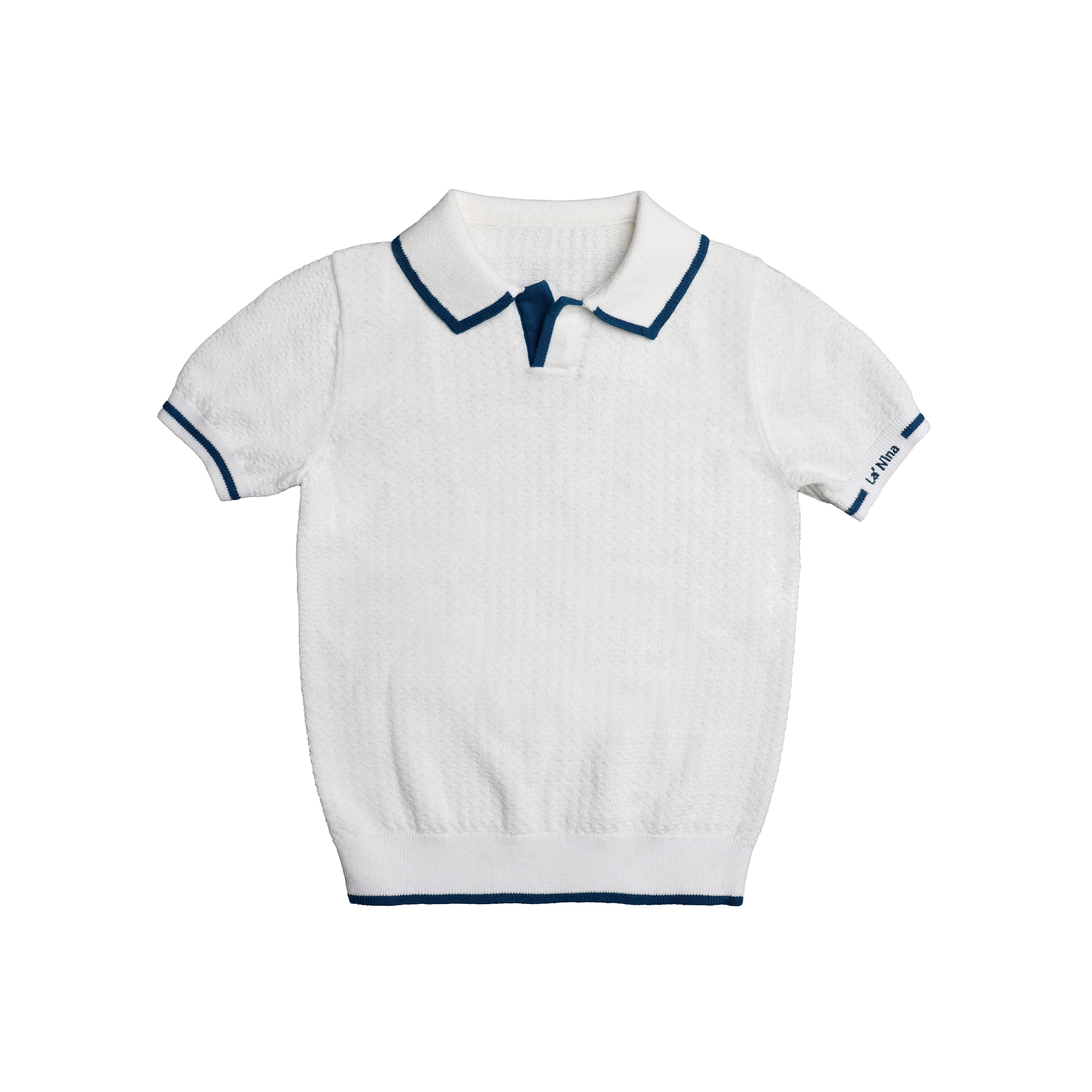 Bonjour Boys Trim Logo Sweater