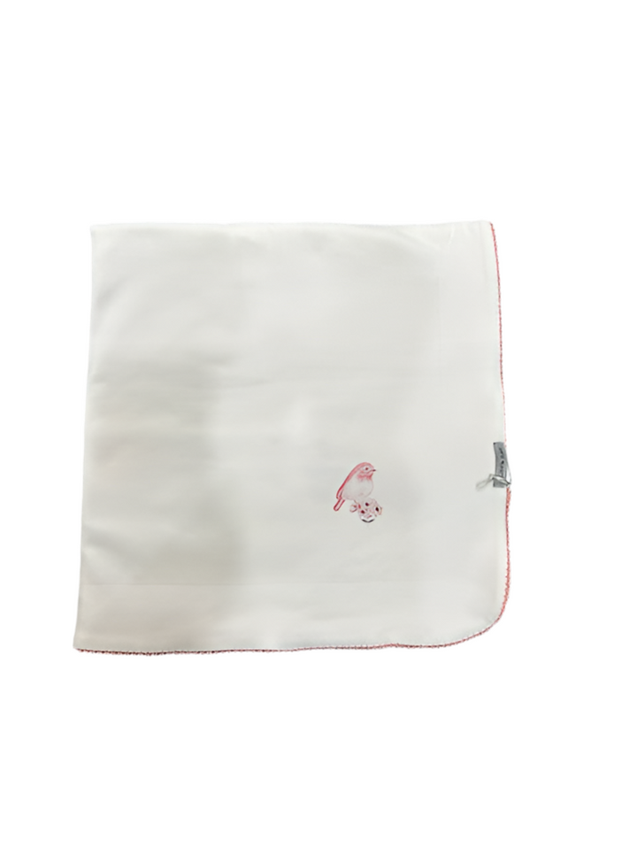 BIRD PICOT TRIM BLANKET