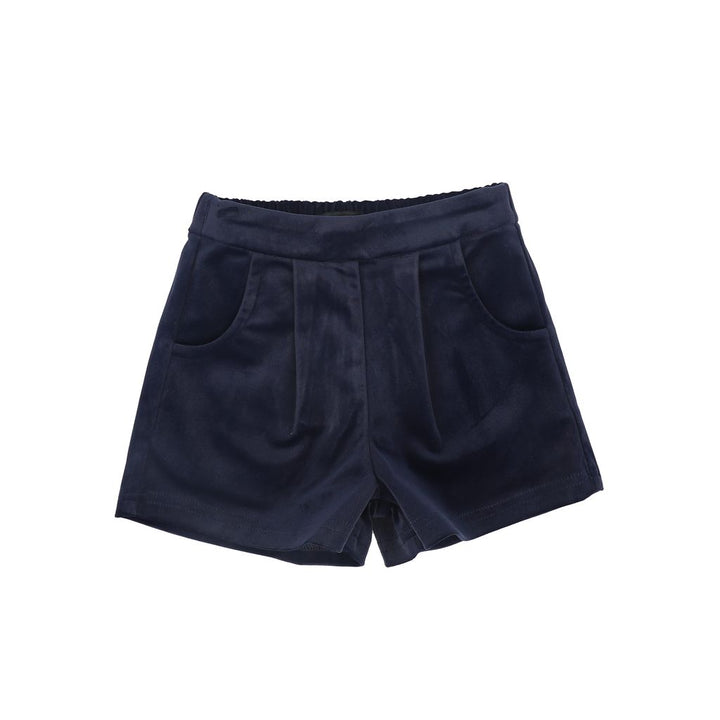Francesca Guiliano Velvet Pocket Shorts
