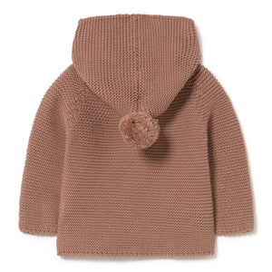 Li & Me – Knit Hooded Cardigan