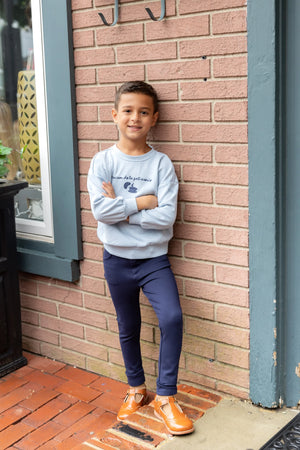 Nou Nelle - Boy Sweatshirt | Blue