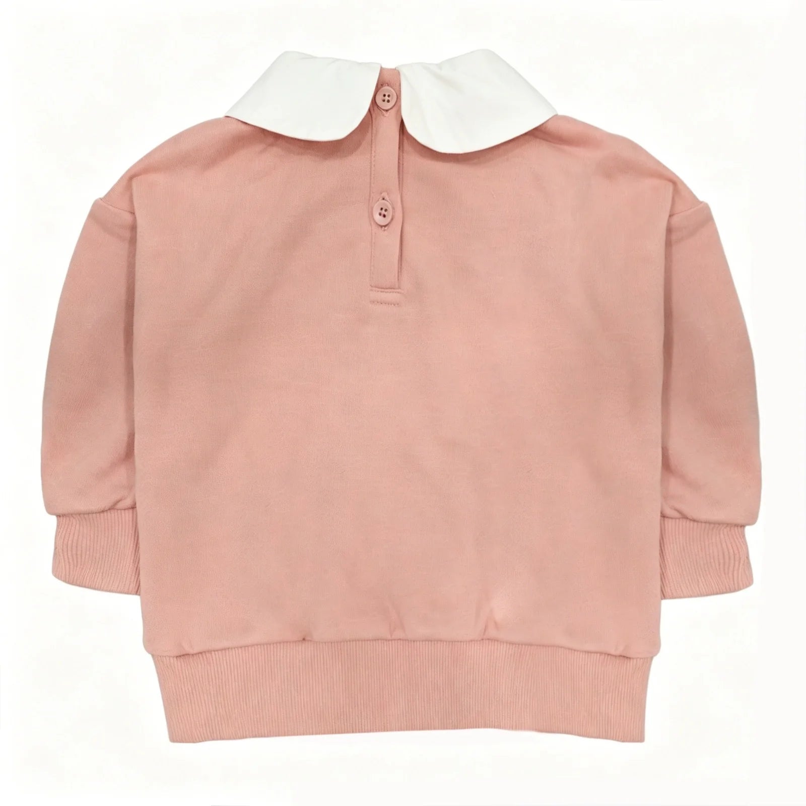 Nou Nelle - Collar Sweatshirt | Pink