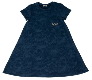 Crew Kids Blue Rib Dress