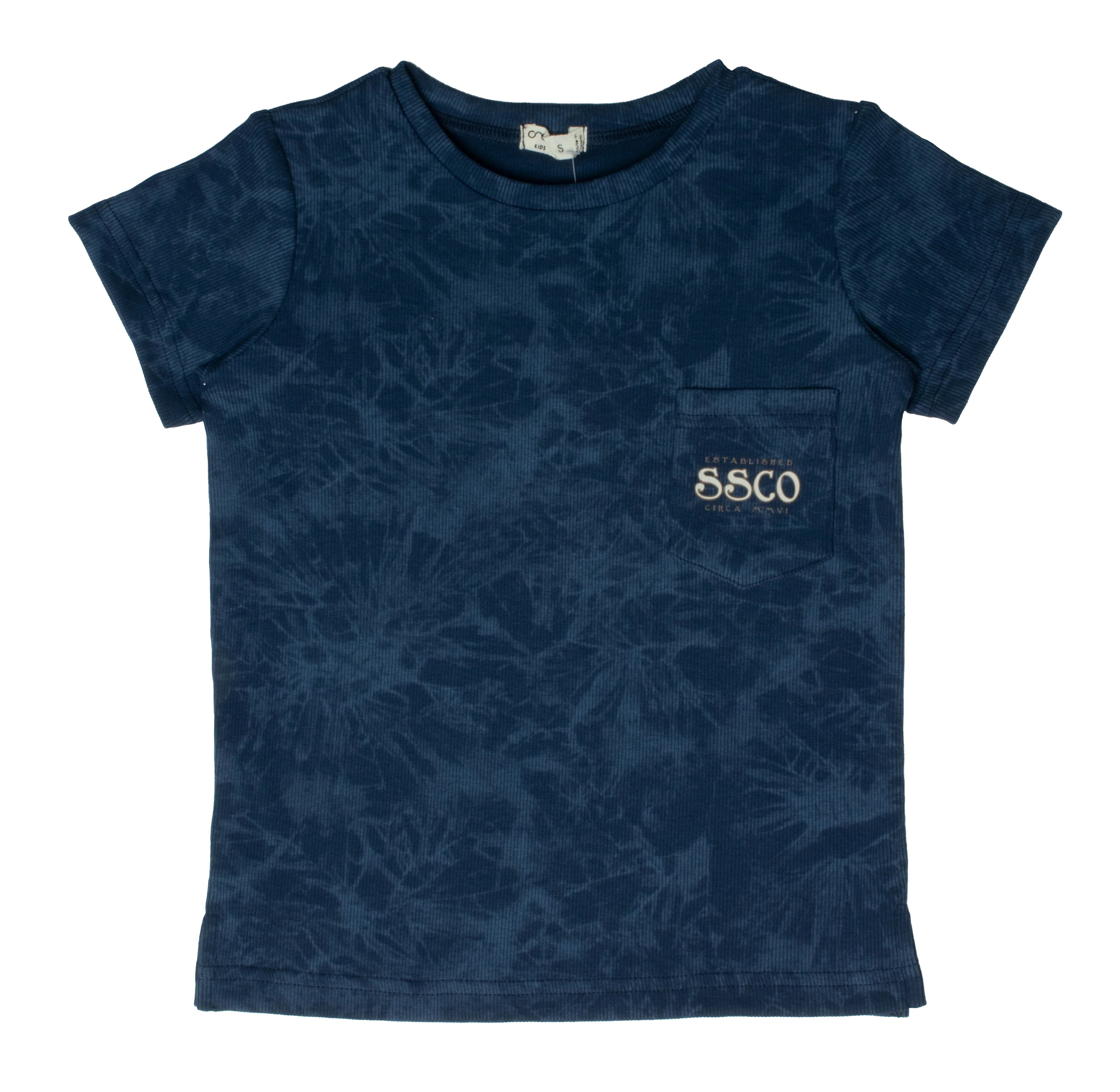 Crew Kids Blue Rib Tee