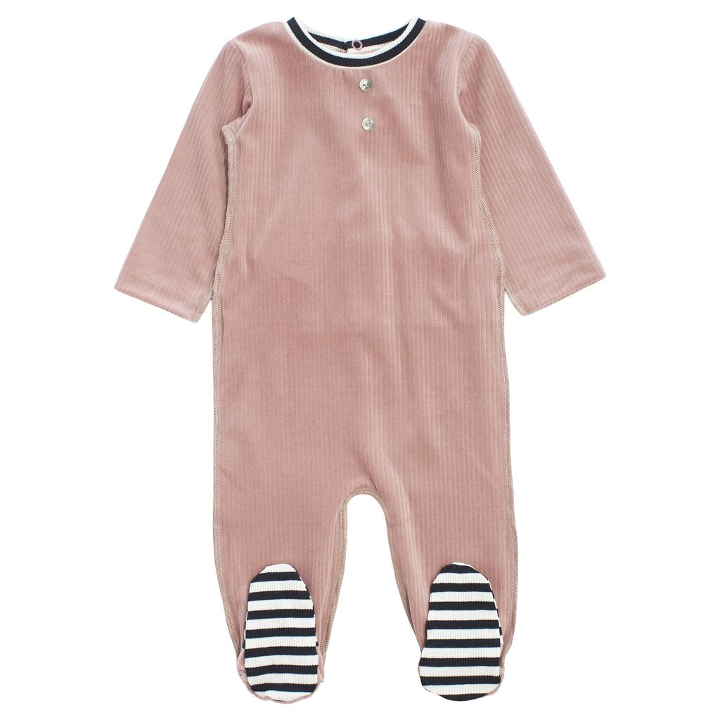 Velour Rib Romper
