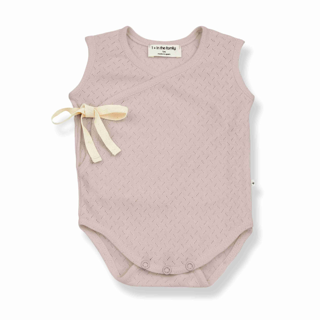 1+in the family Pointelle Baby Body Wrap