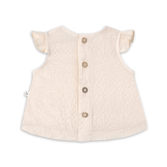 1+ in the family Blouse and Bloomer Set Soft Cotton Baby Outfit Two Piece Design