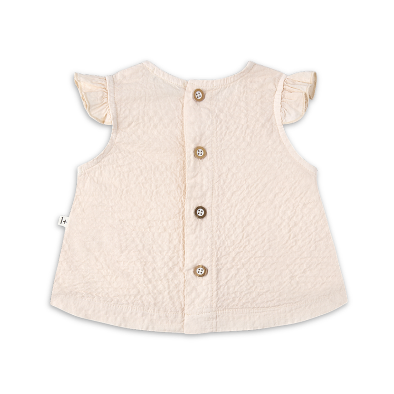 1+ in the family Blouse and Bloomer Set Soft Cotton Baby Outfit Two Piece Design