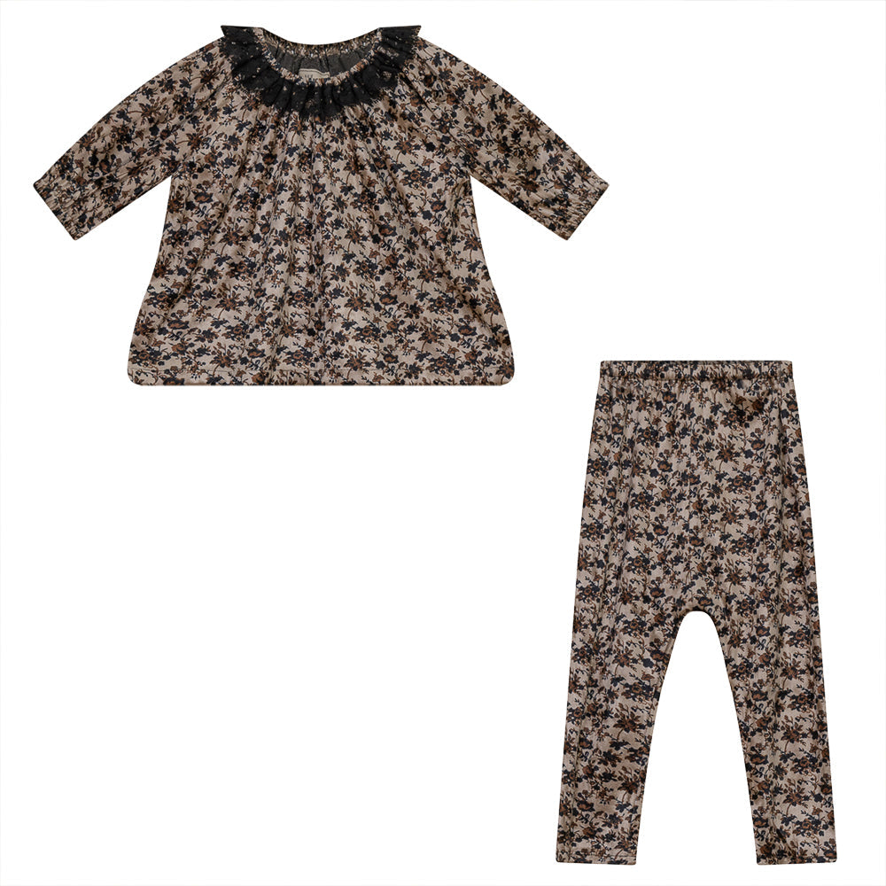 vue marelle black lace 2 pc set b2p155