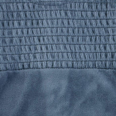 Velour Smocked Footie + Bonnet