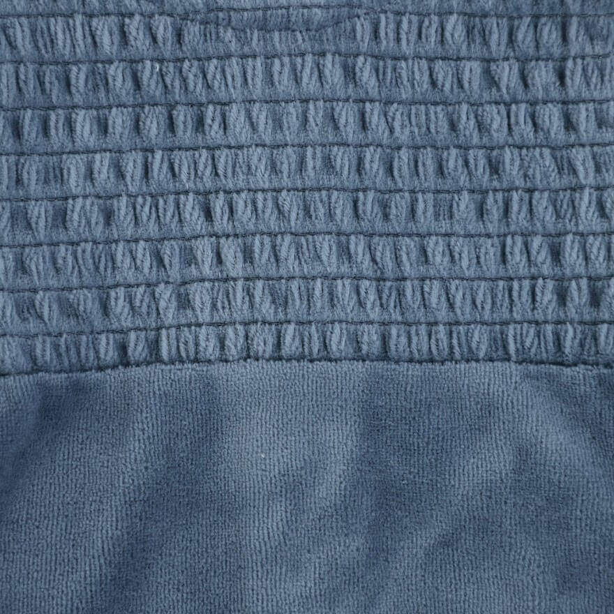 Velour Smocked Footie + Bonnet