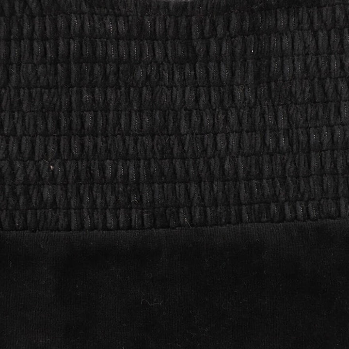 Velour Smocked Footie + Bonnet