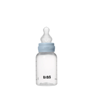 BPA-Free Baby Bottles | 150ml PP & Silicone Nipple Set - Ivory