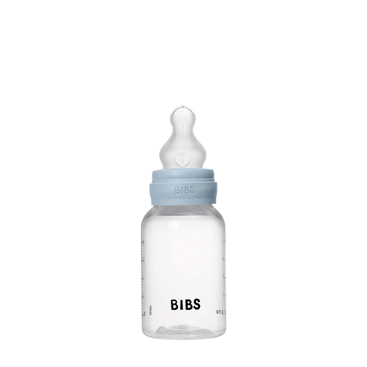 BPA-Free Baby Bottles | 150ml PP & Silicone Nipple Set - Ivory