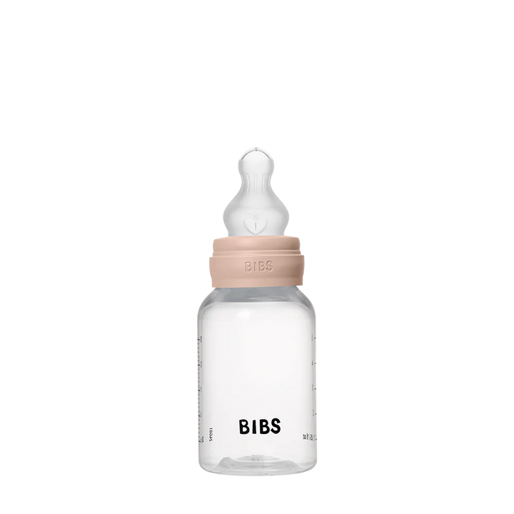 BPA-Free Baby Bottles | 150ml PP & Silicone Nipple Set - Ivory