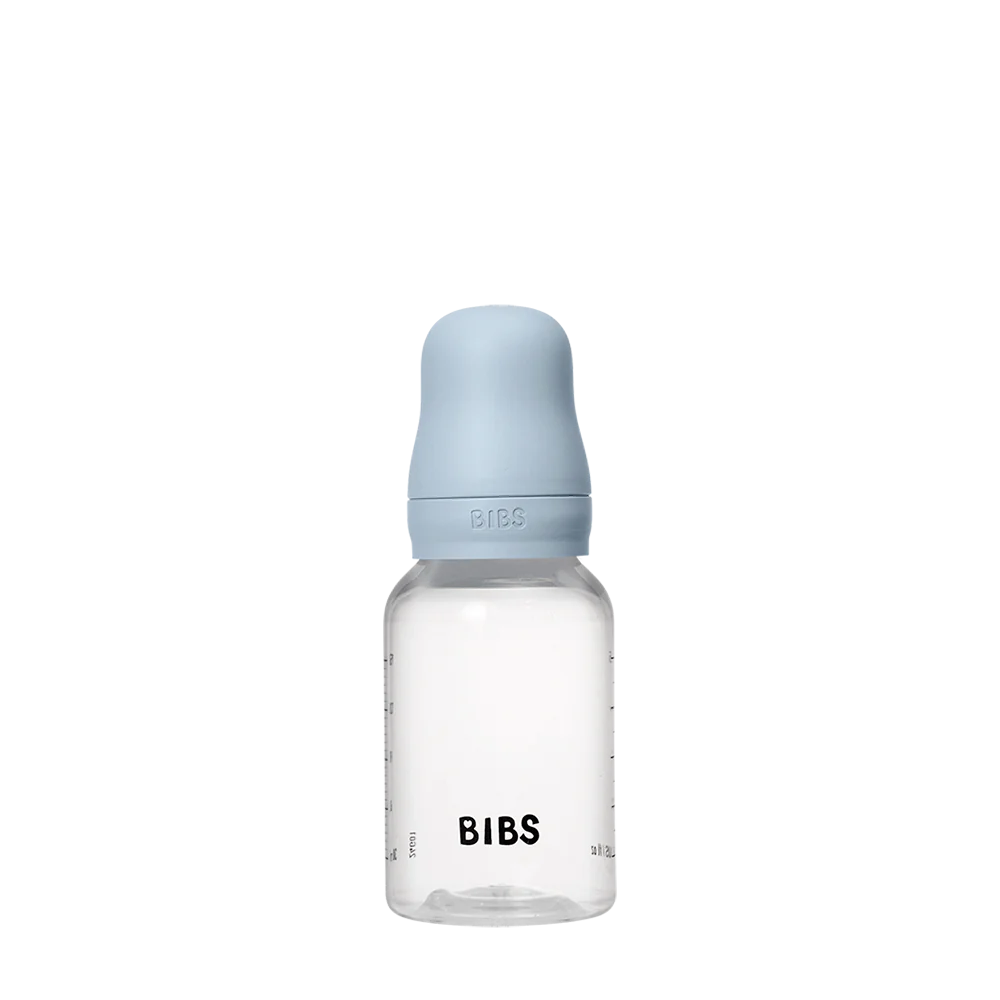 BPA-Free Baby Bottles | 150ml PP & Silicone Nipple Set - Ivory