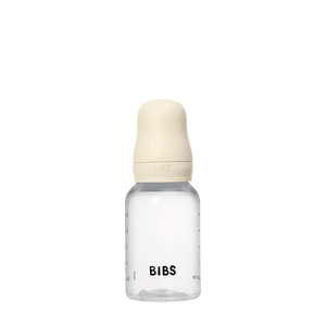 BPA-Free Baby Bottles | 150ml PP & Silicone Nipple Set - Ivory