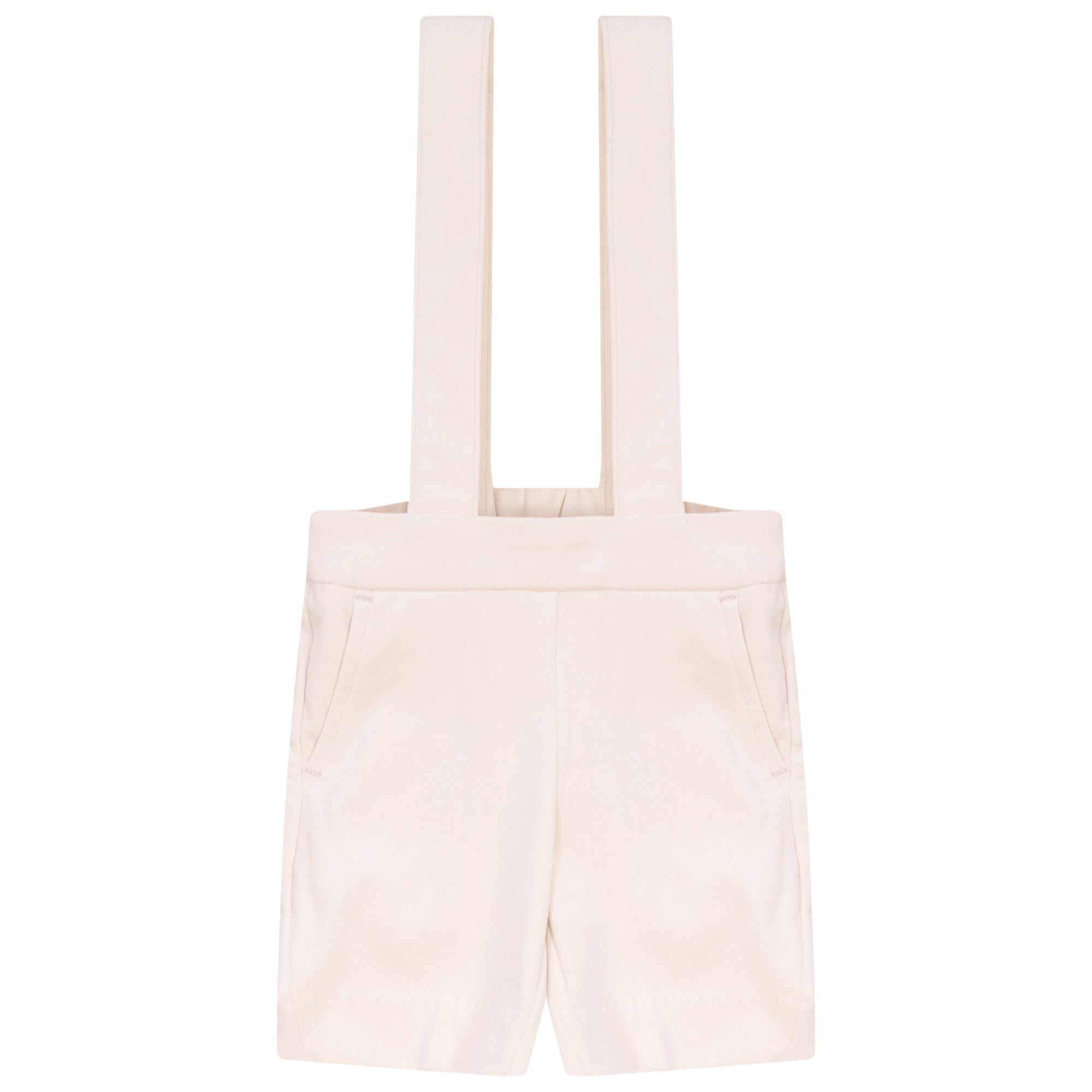 Blumint Cream Velvet Bermudas