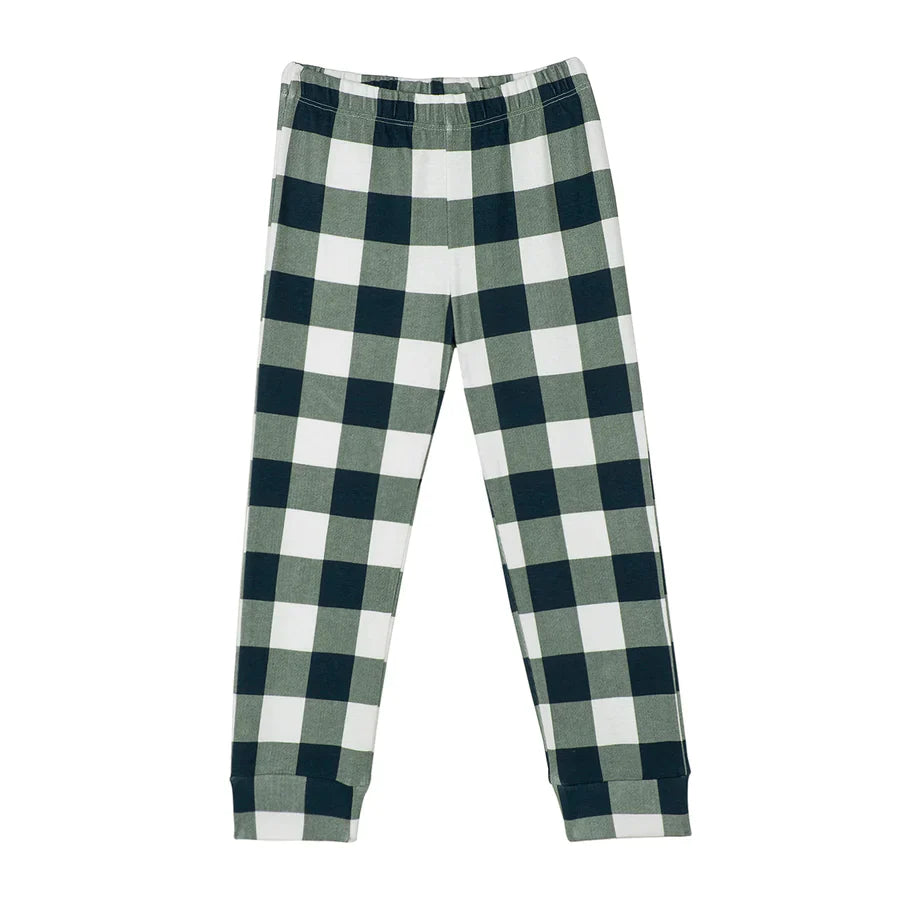 Antebies Checked Long Lounge Set