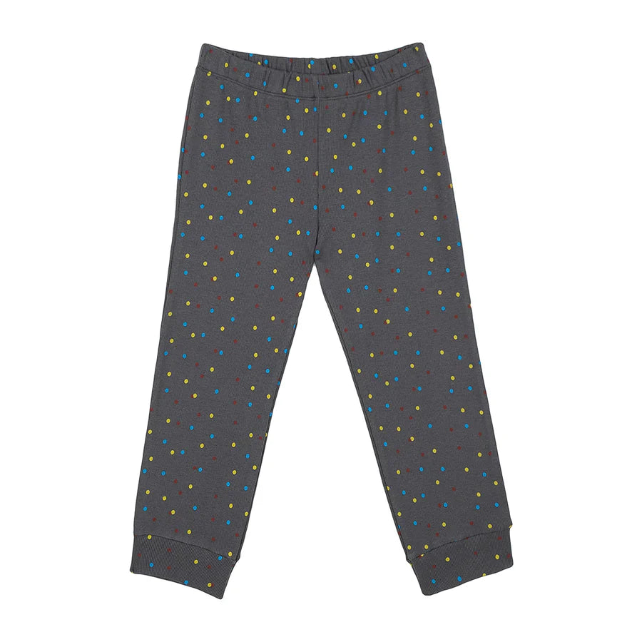Antebies Rib Multi Dot Long Lounge Set