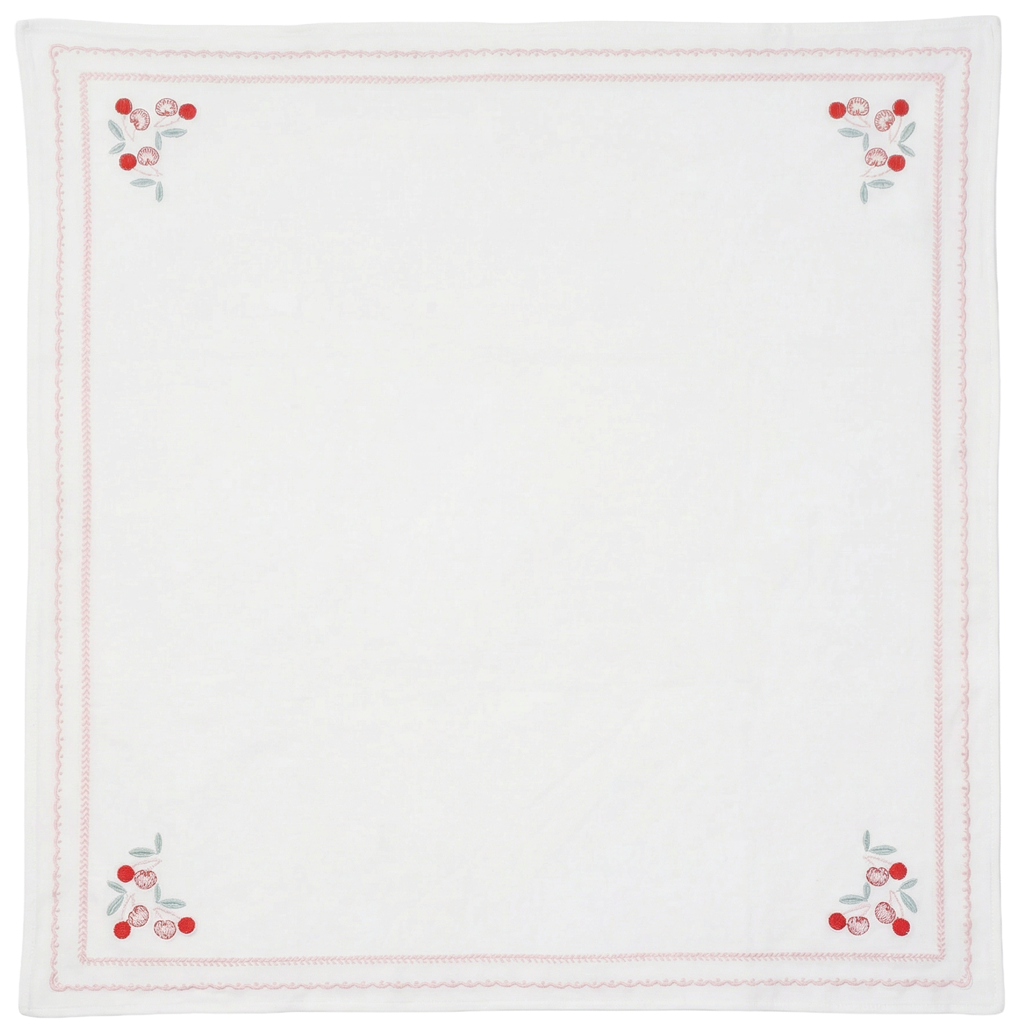 Bebe Bella Baby Cotton Spandex Boys Cherry Blanket Soft Stretch Cotton Baby Blanket Cherry Print